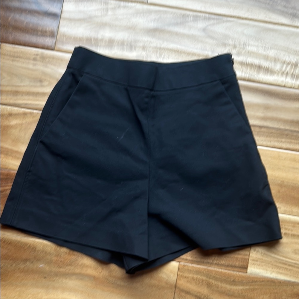 Witchery Black High Waist Tailored Shorts